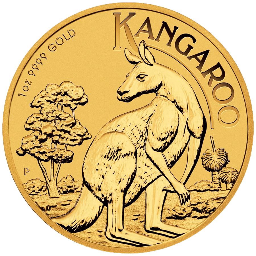 1 ounce Gold Coin - Perth Mint Kangaroo - Mixed Years